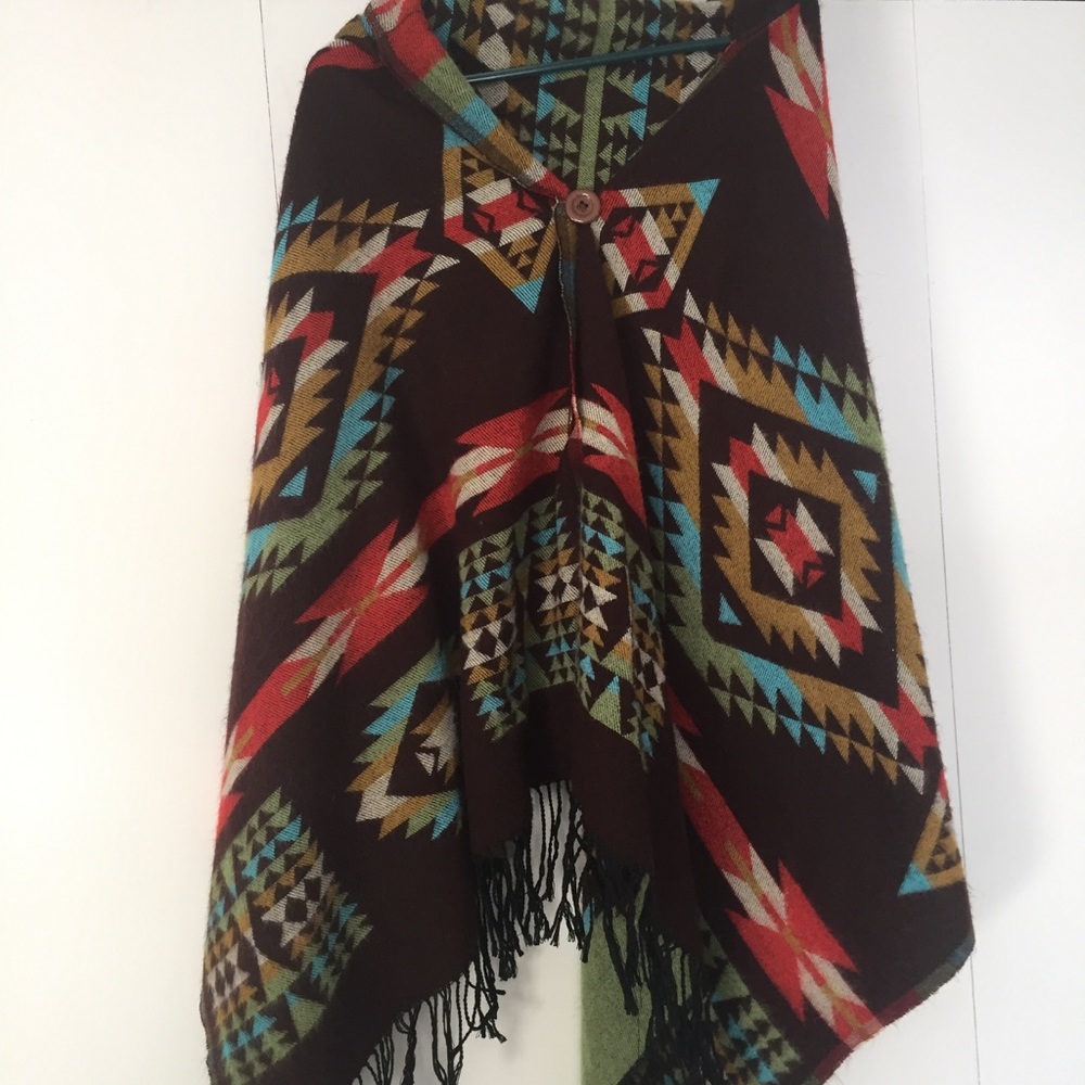 Blanket poncho
